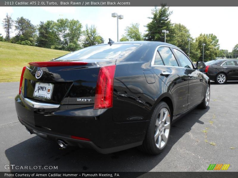 Black Raven / Jet Black/Jet Black Accents 2013 Cadillac ATS 2.0L Turbo