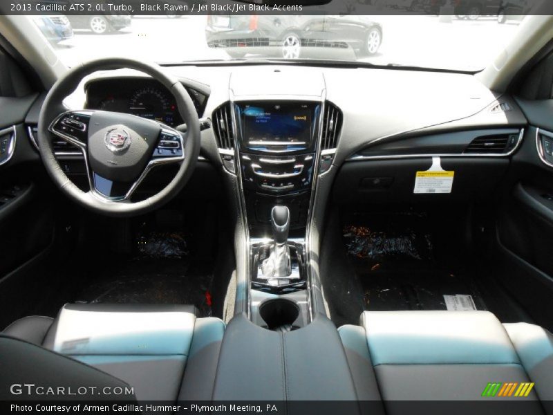 Black Raven / Jet Black/Jet Black Accents 2013 Cadillac ATS 2.0L Turbo