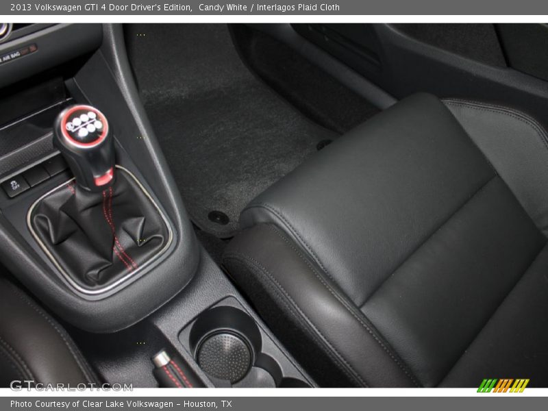Candy White / Interlagos Plaid Cloth 2013 Volkswagen GTI 4 Door Driver's Edition