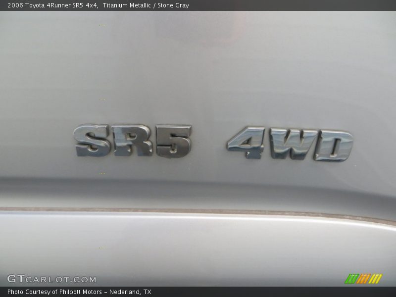 Titanium Metallic / Stone Gray 2006 Toyota 4Runner SR5 4x4