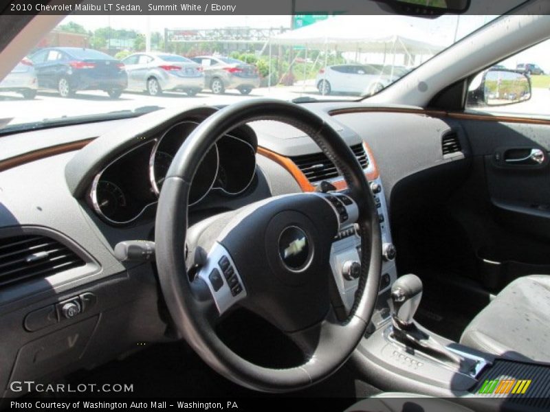 Summit White / Ebony 2010 Chevrolet Malibu LT Sedan