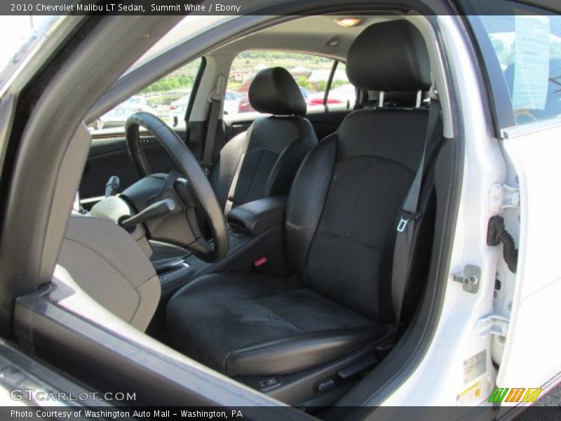 Front Seat of 2010 Malibu LT Sedan