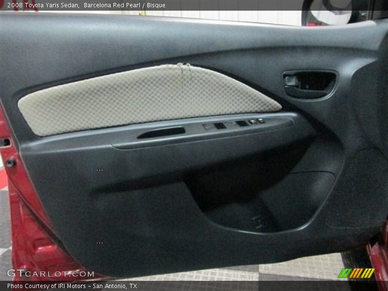 Barcelona Red Pearl / Bisque 2008 Toyota Yaris Sedan
