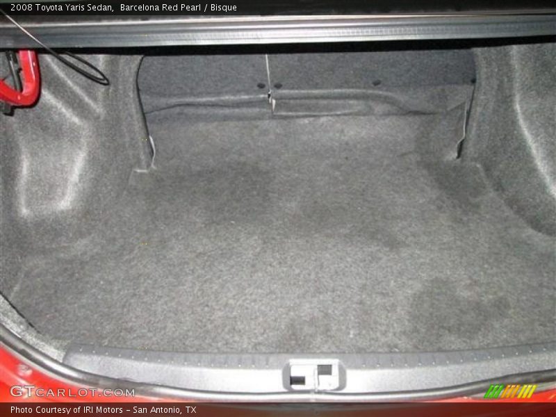 Barcelona Red Pearl / Bisque 2008 Toyota Yaris Sedan