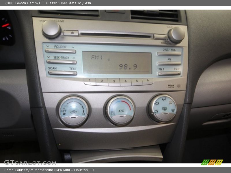 Classic Silver Metallic / Ash 2008 Toyota Camry LE