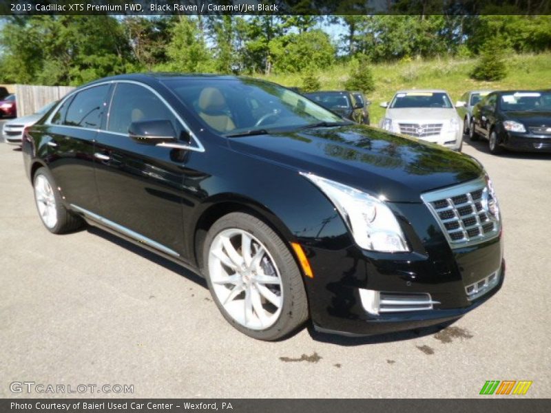 Black Raven / Caramel/Jet Black 2013 Cadillac XTS Premium FWD