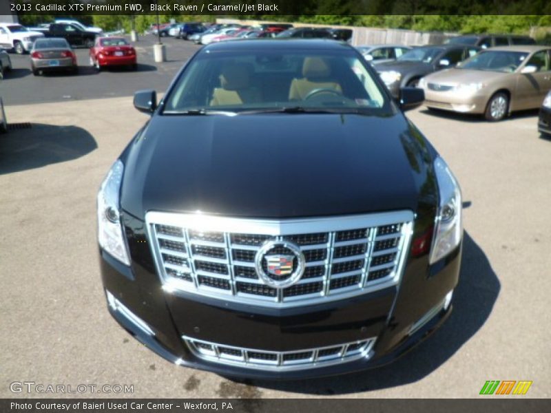 Black Raven / Caramel/Jet Black 2013 Cadillac XTS Premium FWD