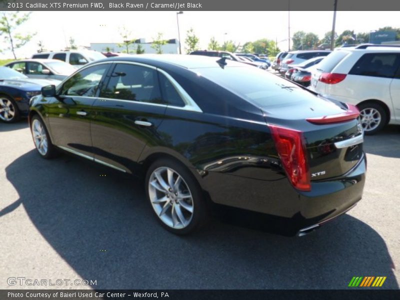 Black Raven / Caramel/Jet Black 2013 Cadillac XTS Premium FWD