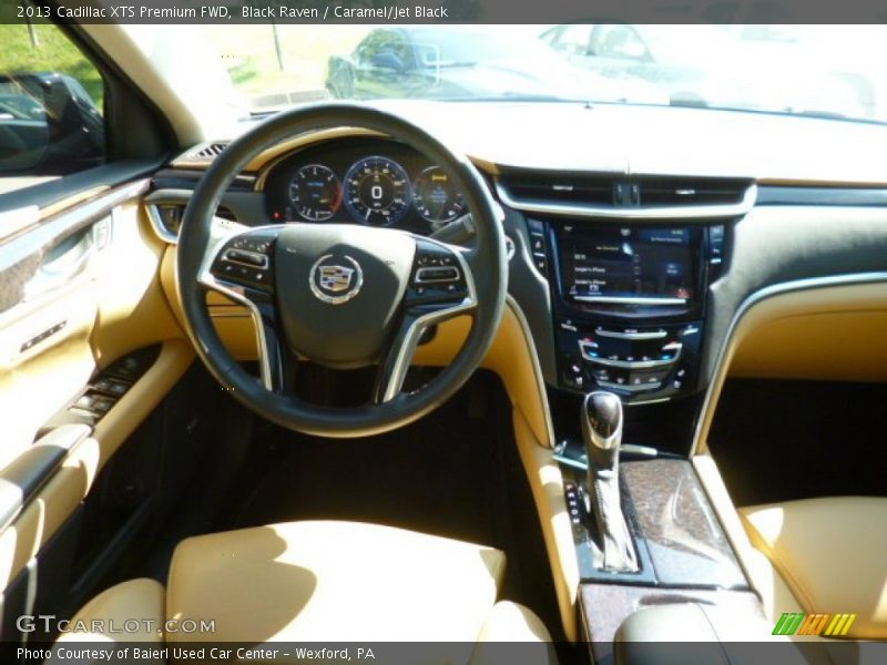 Black Raven / Caramel/Jet Black 2013 Cadillac XTS Premium FWD