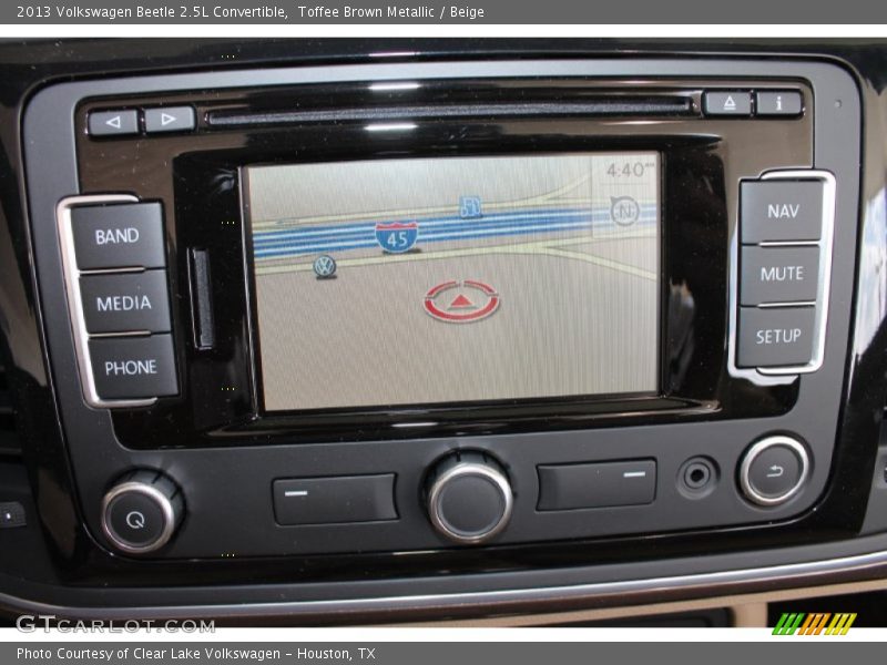 Toffee Brown Metallic / Beige 2013 Volkswagen Beetle 2.5L Convertible