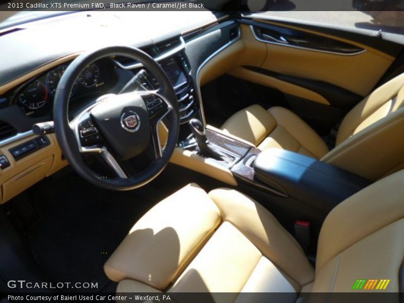 Black Raven / Caramel/Jet Black 2013 Cadillac XTS Premium FWD