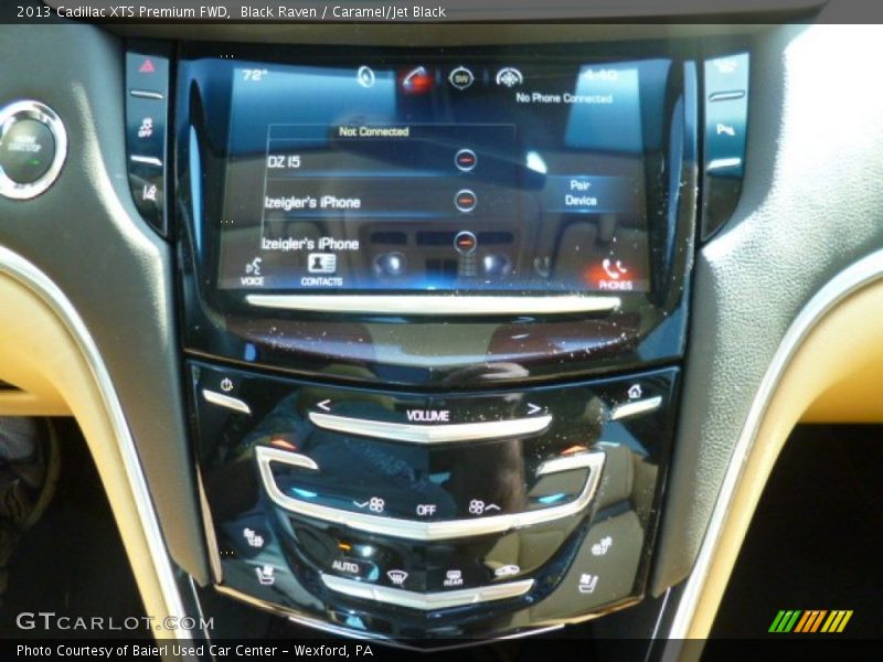 Black Raven / Caramel/Jet Black 2013 Cadillac XTS Premium FWD