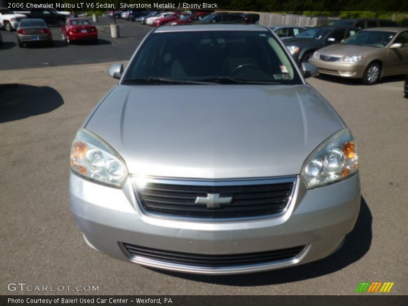 Silverstone Metallic / Ebony Black 2006 Chevrolet Malibu LT V6 Sedan
