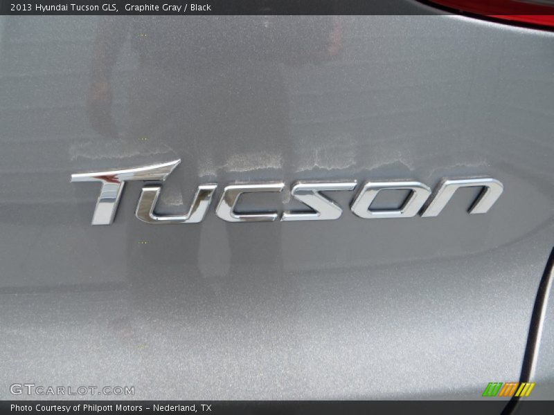 Graphite Gray / Black 2013 Hyundai Tucson GLS