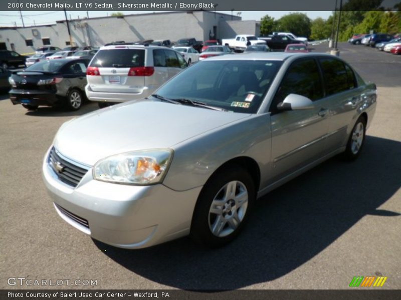Silverstone Metallic / Ebony Black 2006 Chevrolet Malibu LT V6 Sedan