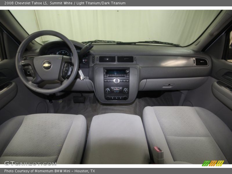 Summit White / Light Titanium/Dark Titanium 2008 Chevrolet Tahoe LS