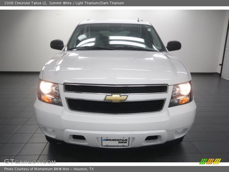 Summit White / Light Titanium/Dark Titanium 2008 Chevrolet Tahoe LS