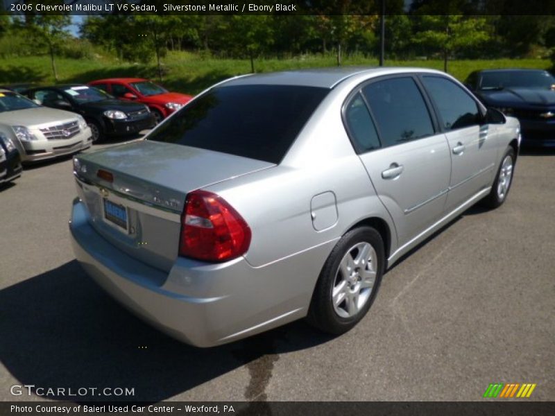 Silverstone Metallic / Ebony Black 2006 Chevrolet Malibu LT V6 Sedan