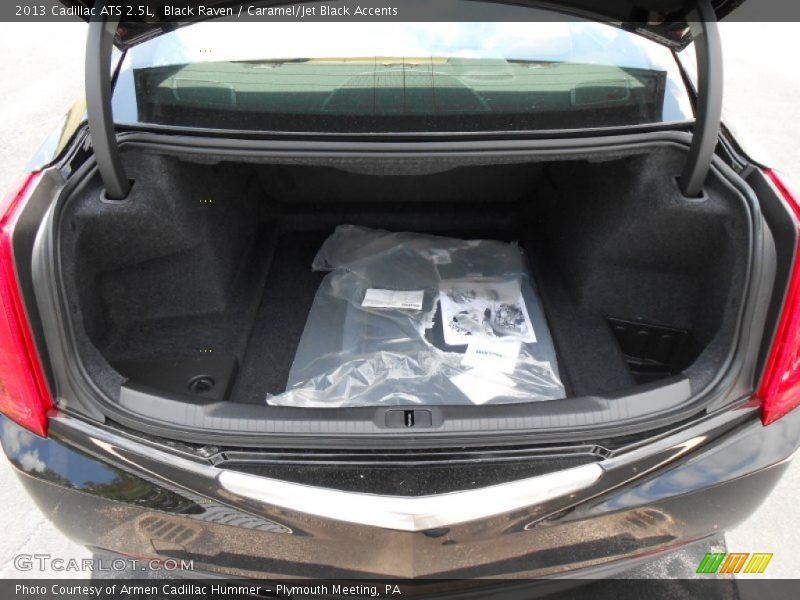 Black Raven / Caramel/Jet Black Accents 2013 Cadillac ATS 2.5L