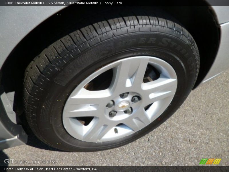 Silverstone Metallic / Ebony Black 2006 Chevrolet Malibu LT V6 Sedan