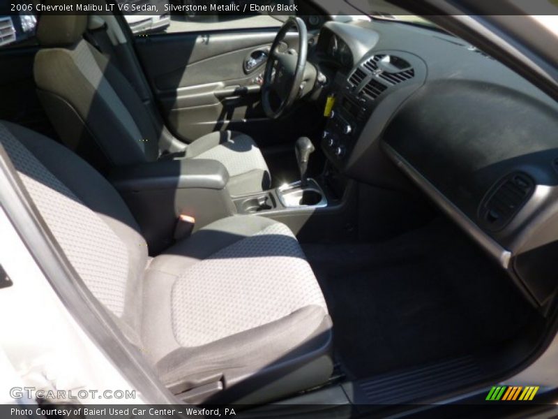 Silverstone Metallic / Ebony Black 2006 Chevrolet Malibu LT V6 Sedan
