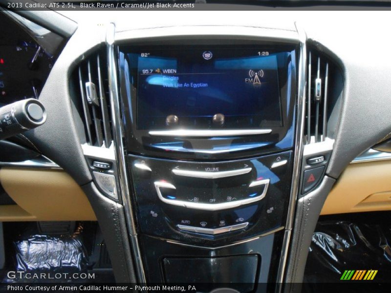 Black Raven / Caramel/Jet Black Accents 2013 Cadillac ATS 2.5L