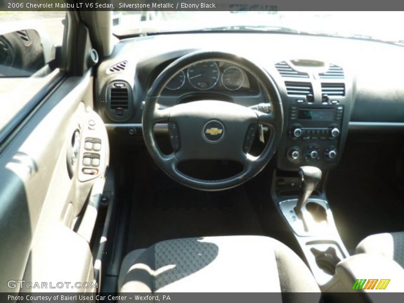 Silverstone Metallic / Ebony Black 2006 Chevrolet Malibu LT V6 Sedan