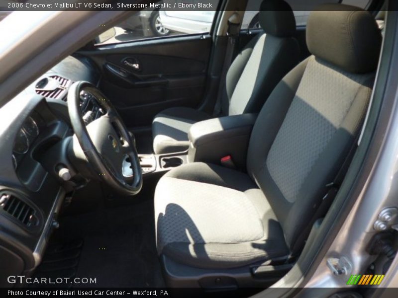 Silverstone Metallic / Ebony Black 2006 Chevrolet Malibu LT V6 Sedan