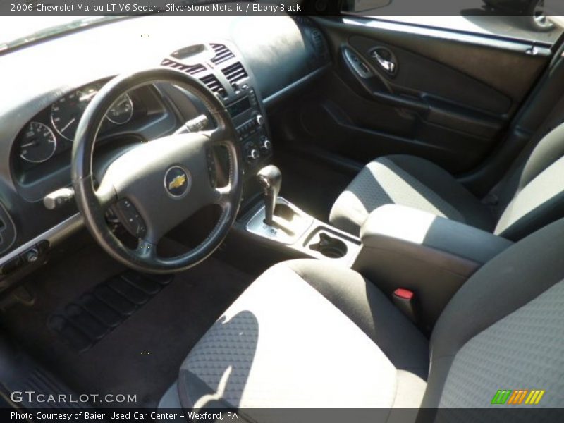 Silverstone Metallic / Ebony Black 2006 Chevrolet Malibu LT V6 Sedan