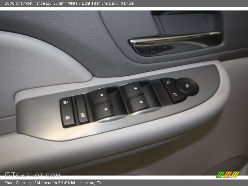 Summit White / Light Titanium/Dark Titanium 2008 Chevrolet Tahoe LS