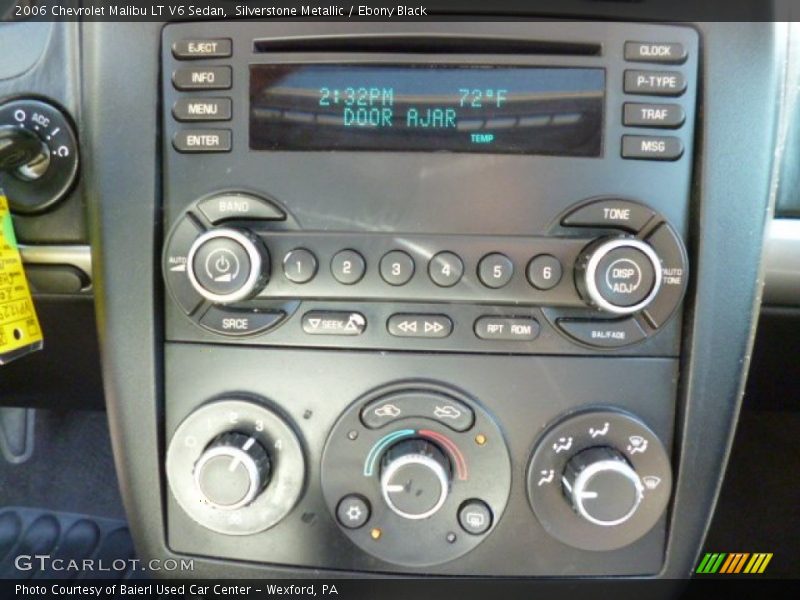 Silverstone Metallic / Ebony Black 2006 Chevrolet Malibu LT V6 Sedan