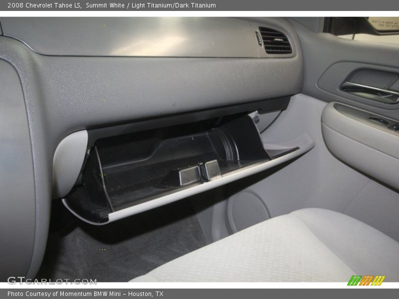Summit White / Light Titanium/Dark Titanium 2008 Chevrolet Tahoe LS