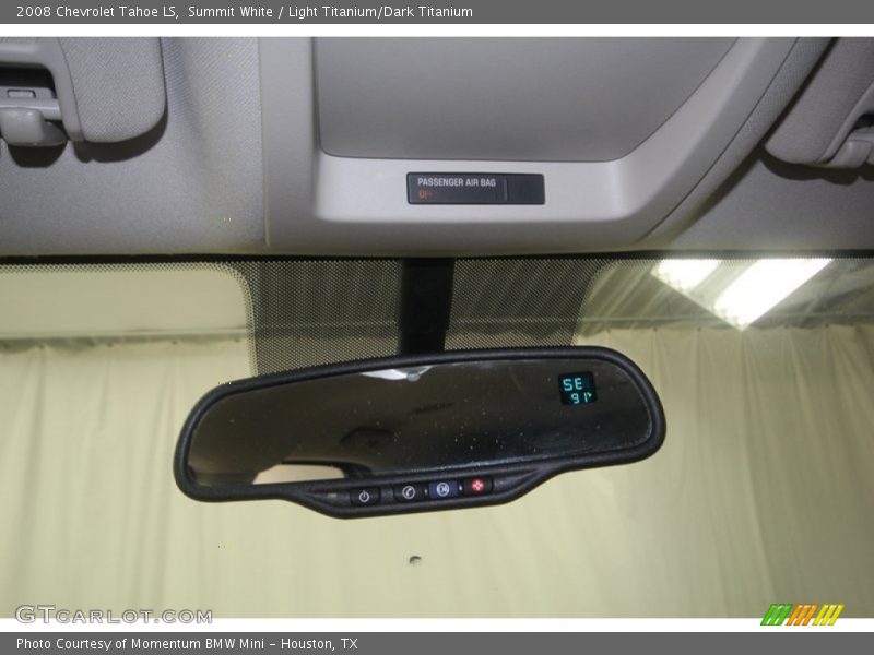 Summit White / Light Titanium/Dark Titanium 2008 Chevrolet Tahoe LS