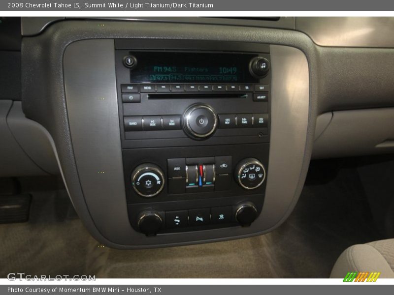 Summit White / Light Titanium/Dark Titanium 2008 Chevrolet Tahoe LS