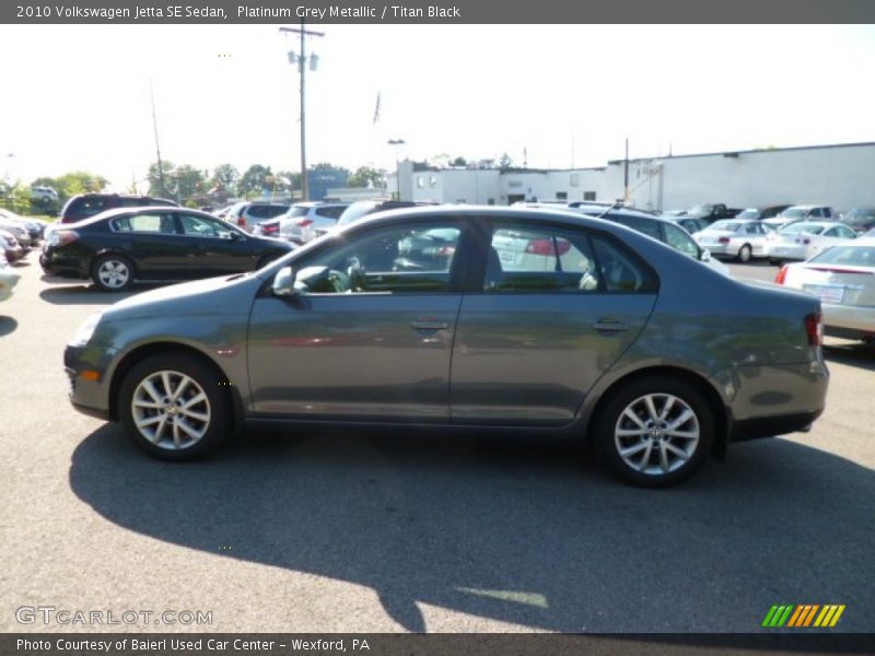 Platinum Grey Metallic / Titan Black 2010 Volkswagen Jetta SE Sedan