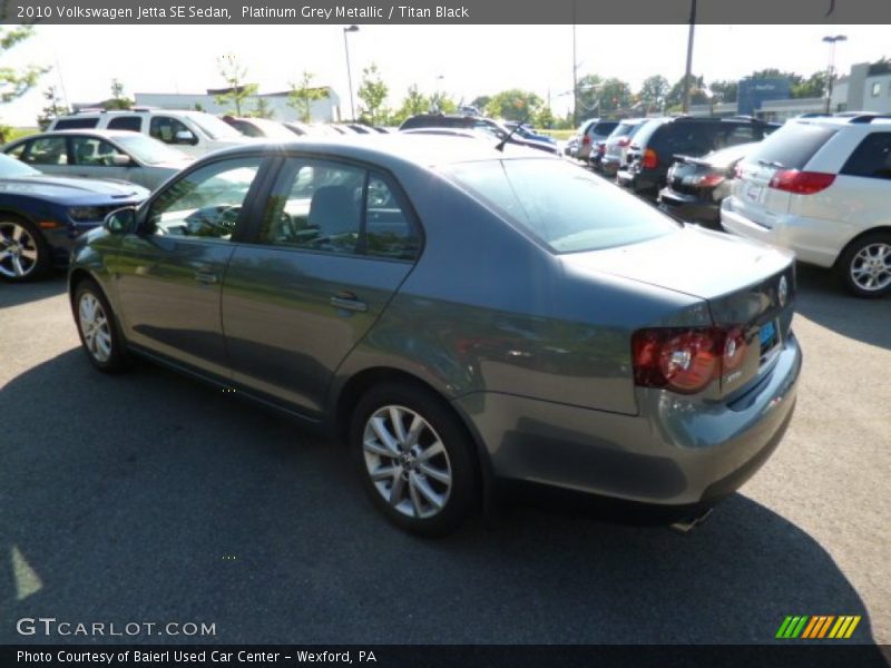 Platinum Grey Metallic / Titan Black 2010 Volkswagen Jetta SE Sedan