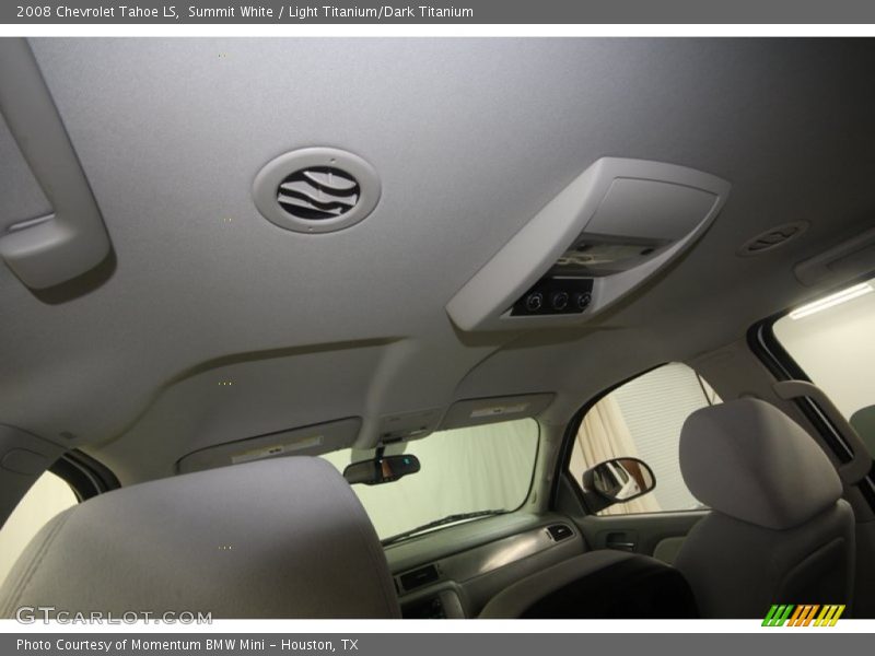 Summit White / Light Titanium/Dark Titanium 2008 Chevrolet Tahoe LS