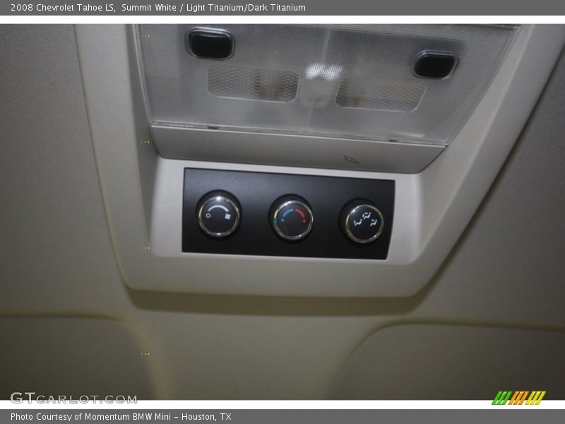 Summit White / Light Titanium/Dark Titanium 2008 Chevrolet Tahoe LS