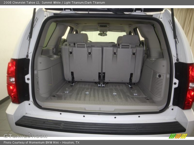 Summit White / Light Titanium/Dark Titanium 2008 Chevrolet Tahoe LS