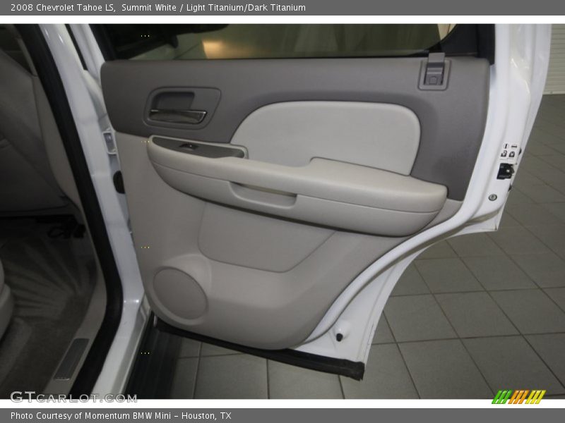 Summit White / Light Titanium/Dark Titanium 2008 Chevrolet Tahoe LS