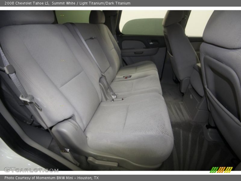 Summit White / Light Titanium/Dark Titanium 2008 Chevrolet Tahoe LS