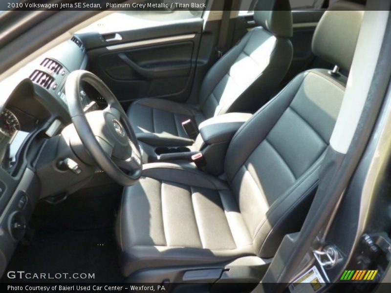 Platinum Grey Metallic / Titan Black 2010 Volkswagen Jetta SE Sedan