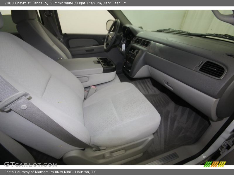 Summit White / Light Titanium/Dark Titanium 2008 Chevrolet Tahoe LS