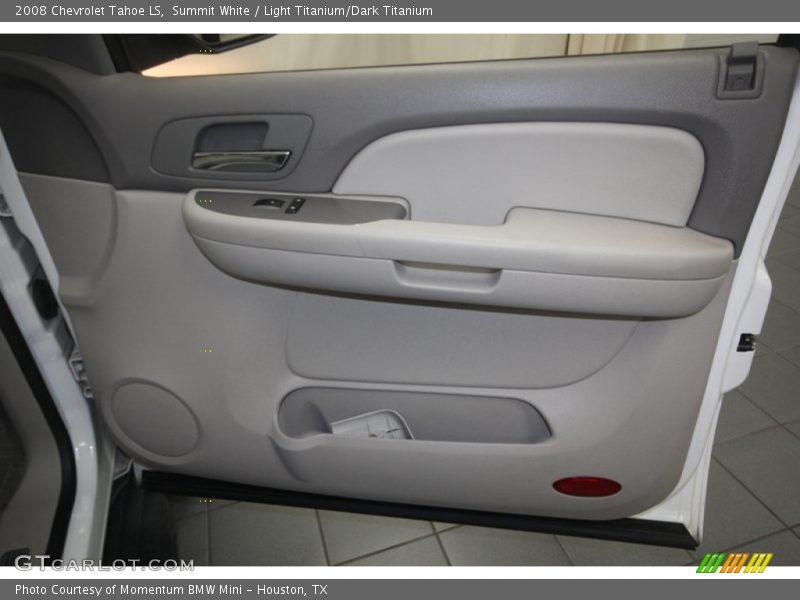 Summit White / Light Titanium/Dark Titanium 2008 Chevrolet Tahoe LS