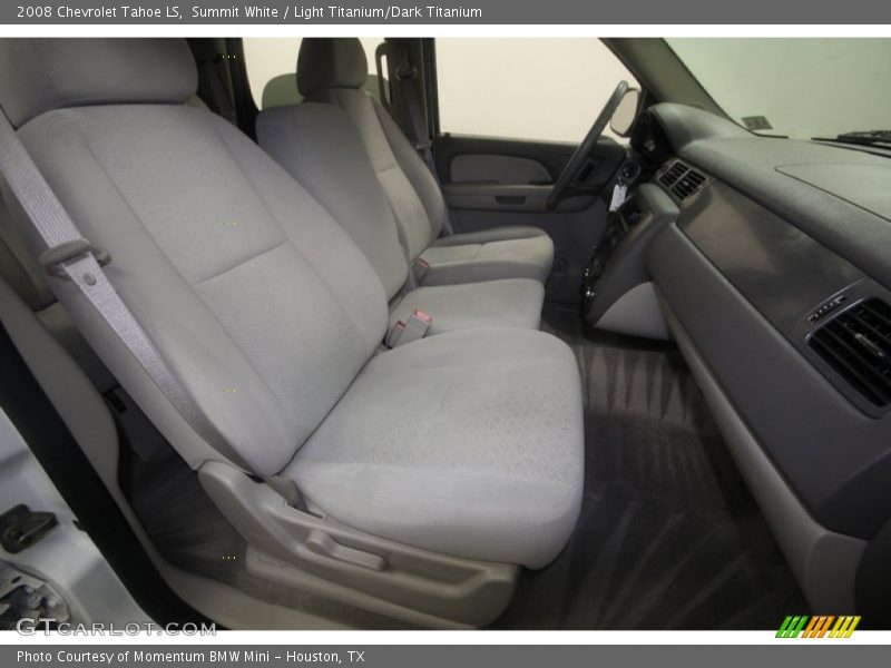 Summit White / Light Titanium/Dark Titanium 2008 Chevrolet Tahoe LS