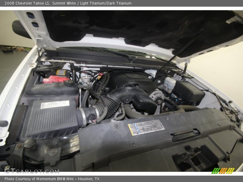 Summit White / Light Titanium/Dark Titanium 2008 Chevrolet Tahoe LS