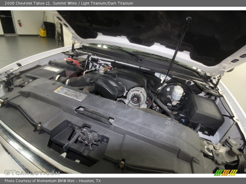 Summit White / Light Titanium/Dark Titanium 2008 Chevrolet Tahoe LS