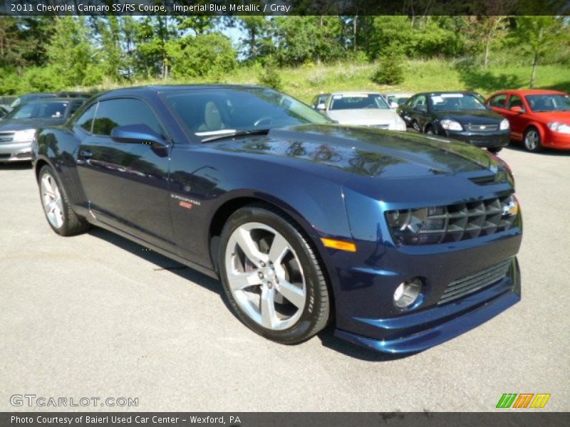 Front 3/4 View of 2011 Camaro SS/RS Coupe