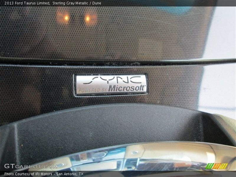 Sterling Gray Metallic / Dune 2013 Ford Taurus Limited
