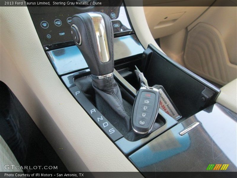 Sterling Gray Metallic / Dune 2013 Ford Taurus Limited